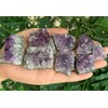 Raw Amethyst Cluster Druzy Collection Box: 6-8 oz Box Lot,