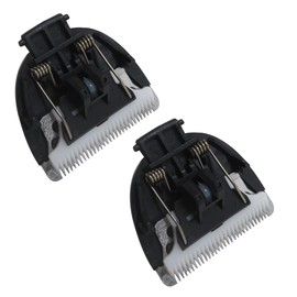 SUNJCO Black Replacement Blades for all Meridian&MANSPOT Shaver Grooming Trimmer Hygienic Blade for Electric Body & Pubic Hair Trimmer, 2 Pack