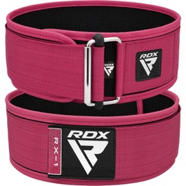 RDX 4 Inch Weight Lifting Belt, Auto-Lock Training Belt, Powerlifting Strength Training Bodybuilding Fitness Belt, Padded Weightlifting Gym Weight Lifting Belt, Men Women Deadlift Workout