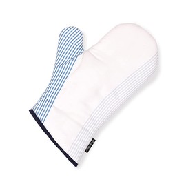 Style Decor W3300100 Mittens, Water Flow, Blue, Marine, Scandinavia, Stylish, Gloves, Kitchen, Heat Resistant, Potholder