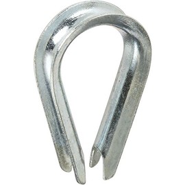 National Hardware N176-818 3232BC Rope Thimble in Zinc plated