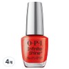OPI Infinite Shine Gel-Like Nail Polish, ISL 202 SHOCK EM ORANGE, 4 pieces, 15ml / 오피아이 인피니트샤인 젤라이크 매니큐어, ISL 202 SHOCK EM ORANGE, 4개, 15ml