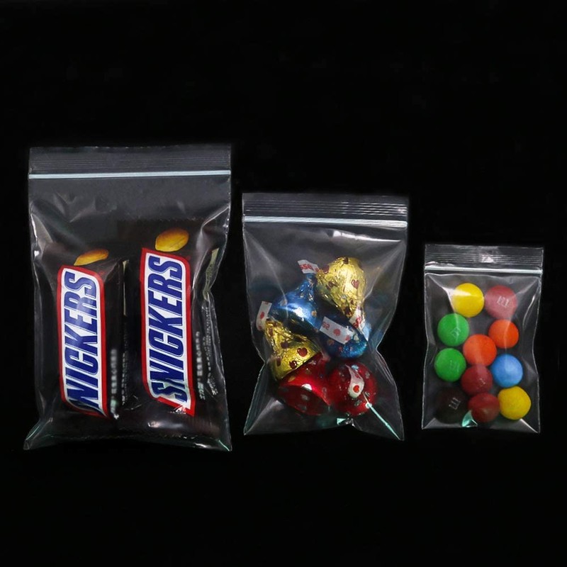 1000Pcs Grip Seal Bags 25 X 25mm Write on Panel