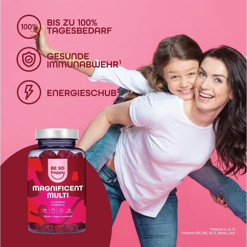 Multivitamin Gummy Bears, for Your Immune System, Fatigue and Exhaustion,