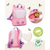 NICI Children's Backpack Pink 2 in 1 with Cuddly Toy