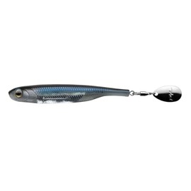 Fish Arrow Flash J Spin Elastomer 4" #04 Blue Shad/Silver