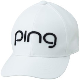 PING Tour Cap HW-L2501 WH 38218 (White/FF/Lady's)