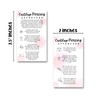 Cartilage Piercing Aftercare Card for Ear Care | 50 pk