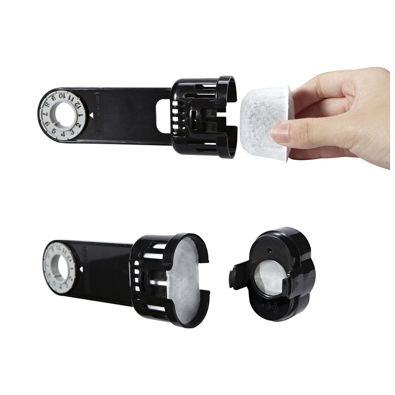 6-pack Replacement Charcoal Water filter Cartridges with Starter Kit Combo