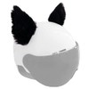 Cat Ears for Helmet Plush Ears Adhesive Helmet Accessory for