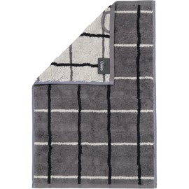Cawö Home Hand Towels Noblesse Square 1079 Anthracite - 77 Guest Towel 30 x 50 cm