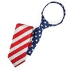 UETLRO Pre Tied Adjustable Men's Patriotic Neckties American Flag Ties
