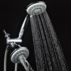 PowerSpa 30-setting G-Style Gray-Face Shower-Head Combo