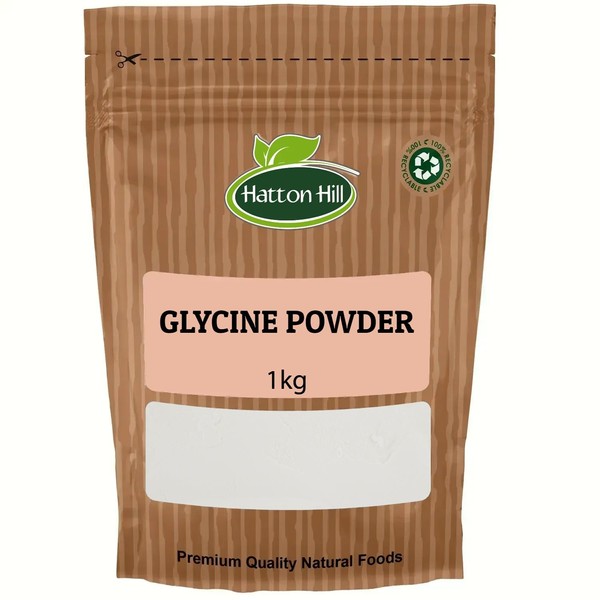 Hatton Hill Glycine Powder 1kg C Pure Amino Acid Supplement