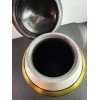 Regan_Resell Silver & Gold Aluminum Engravable Cremation Urn 8in Human/Pet