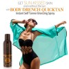 Body Drench Quick Tan Bronzing Spray Medium-Dark 6 Oz (3