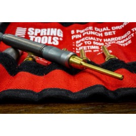 SPRING TOOLS #BRPS20 INDUSTRIAL HAMMERLESS PIN PUNCH SET BRASS TIP