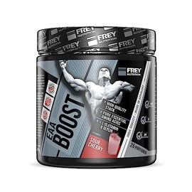 FREY Nutrition AminoXplode 400 g - Sour Cherry - Contains all 8 Essential Amino Acids (EAAs) - High Proportion of Branched Chain Amino Acids (BCAAs) - Free from Artificial Vitamin Additives