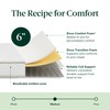 Zinus 6 Inch Foam and Spring Hybrid Mattress [New Version],