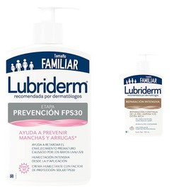 Crema Corporal LUBRIDERM Prevención 750 ml  Crema Corporal Reparacion Intensiva 750 ml                                                                