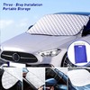 BLAZOR Car Windshield Cover, Windscreen Covers Frost Ice Snow Protector