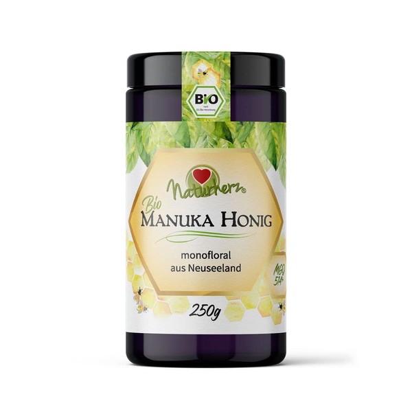 Manuka Organic Honey +514 MGO (250 g) 100% Pure from