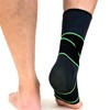 Cavigliera Sportiva a Compressione Graduata con Fasce Elastiche Regolabili –