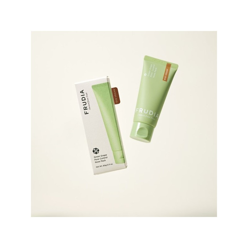 Hurdia 청포도 포어 컨트롤 노즈팩/블랙헤드 필오프 코팩 60g Green Grape