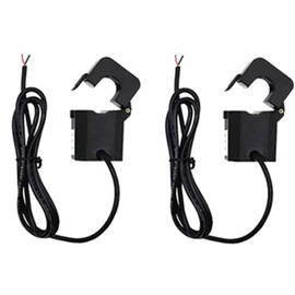 Hopbucan ZigBee Energy Meter 2-Channel Bidirectional with Current Sensor Tuya Smart Monitor Power 80A 110V/240V Gateway Required