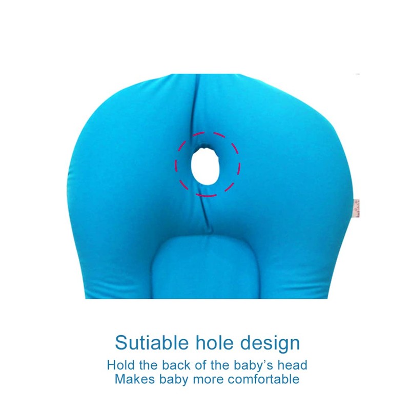 Baby Bath Mat, KAKIBLIN Bathtub Baby Bath Cushion Soft Anti-Slip
