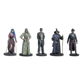 Bassett-Lowke BL8010 SteamPunk passengers standing pack 1 - 5 figures (unpainted)