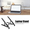 Ausla Tragbarer Aluminium -Legierungs -Laptop Stand, Einstellbarer Ergonomisch Faltbarer Computerständer