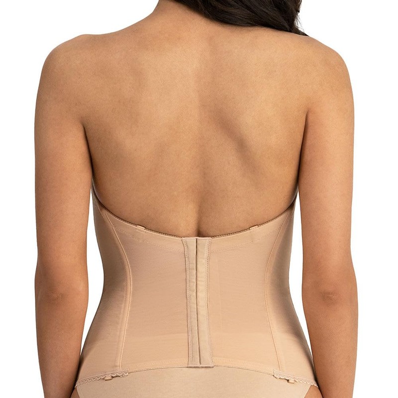 Dominique Women's Vivienne V-Wire Longline Strapless Bridal Bra (30B-48G) #8990