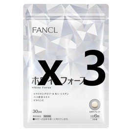 FANCL White Force 30-day supply x 3 packets Lowest price in Korea / FANCL/판클 화이트 포스 30일분 x 3봉지 국내최저가