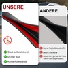 Annickee 6M Fassungsprofil Kantenschutz für Bleche, U Profil Kantenschutz Gummi