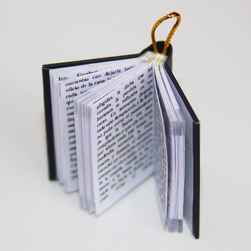 La Bella y la Bestia - Collar de Libro con