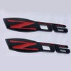 2x Z06 505 HP Emblem badge 3D Nameplate Fender Replacement