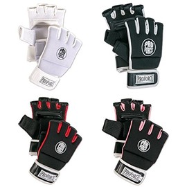 PROFORCE Kickboxing Fitness Gloves (Black/Red, Medium)