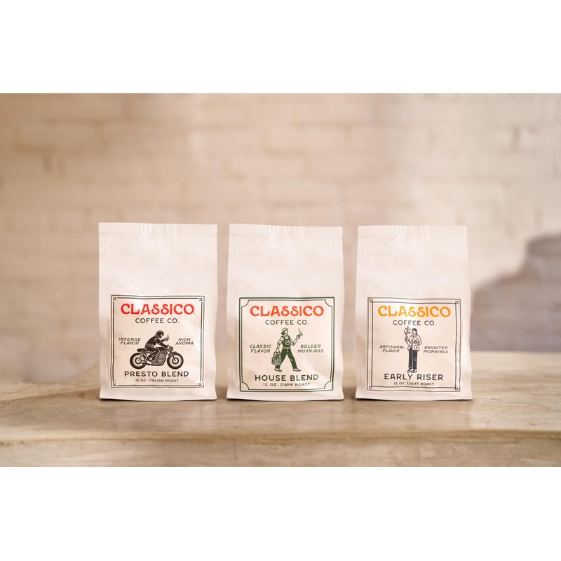 Terra Kaffe Classico Early Riser Blend Light Roast Coffee –