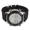 Men Digital Sports Watch Waterproof Alarm Countdown Dual Time Zone