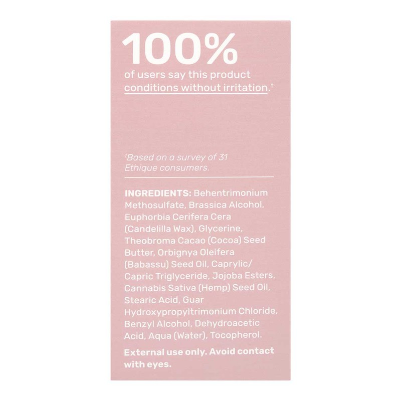 Ethique Gentle Solid Conditioner Fragrance-Free, 60g