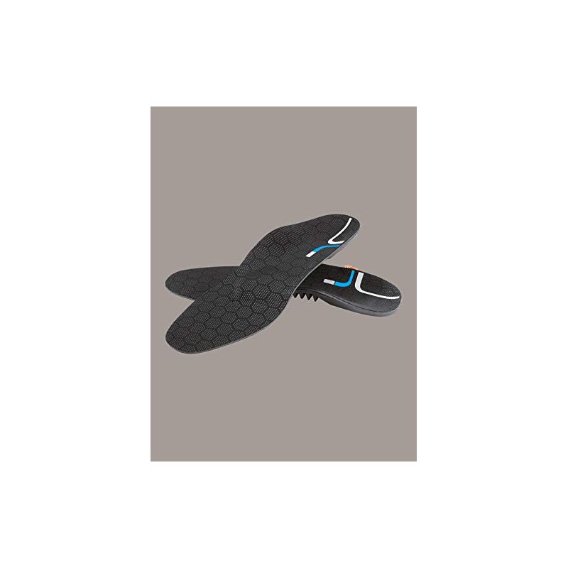 RO + Ten m90050 43 Cushioned Insole with Bar, Black