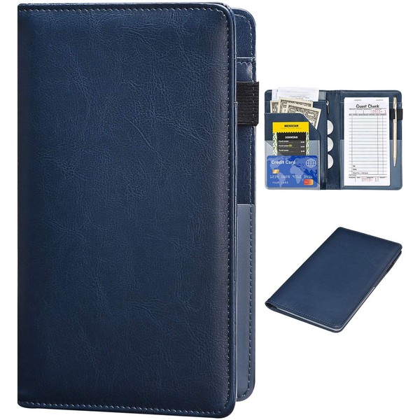 Server Books for Waitress - Leather Waiter Book Server Wallet