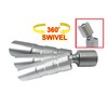MASHA TOOLS-3/8 Inch Driver Swivel Magnetic Thin Wall 14mm Spark