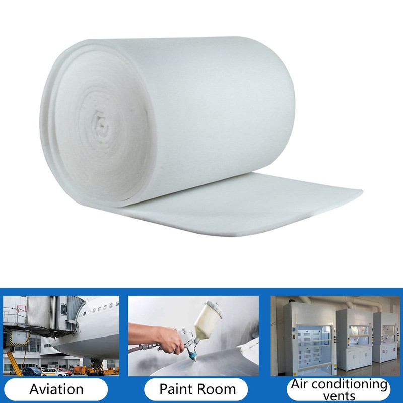 Filter for air conditioners, polyester filter roll, foam for air