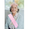 50th Birthday Sash and Tiara for Women - Fabulous Glitter