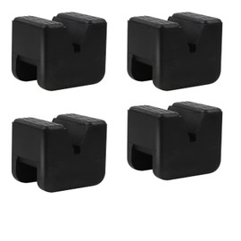 Universal Car Jack Rubber Pads for Protecting your Car and SUV against Scratches from Hydraulic Car Jacks, Lifting Platforms & Axle Stands - Ideal for Tuning Cars