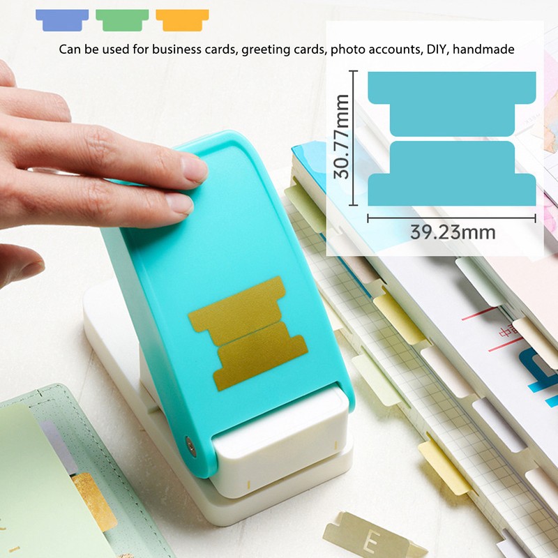 Index Label Embossing Tool Self Making DIY Bookmark Notepad Separator