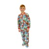 Big Feet Pjs Kids Winter Fun Fleece Boys Footed Pajamas