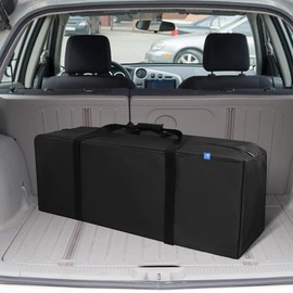 COOLBEBE 36" Sports Duffle Bag - 100L Extra Large Travel Duffel Luggage Bag with Upgrade Zipper, Sturdy & Water Resistant, Black